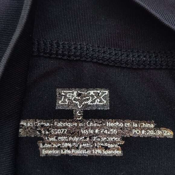 Fox rash guard boys size S black UPF 50 sun protection - Picture 4 of 8